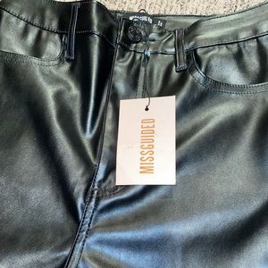 misguided pleather pants